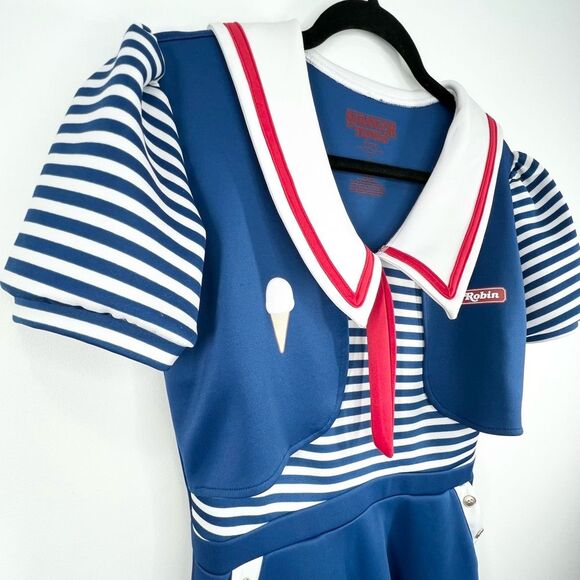 Stranger Things Robin Ahoy Dress Costume Hot Topic Small - Picture 4 of 12